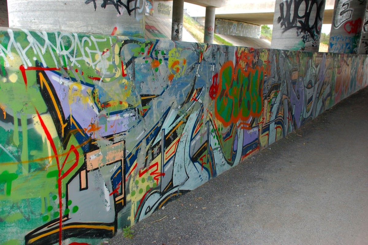 Graffitientfernung – Bild 1